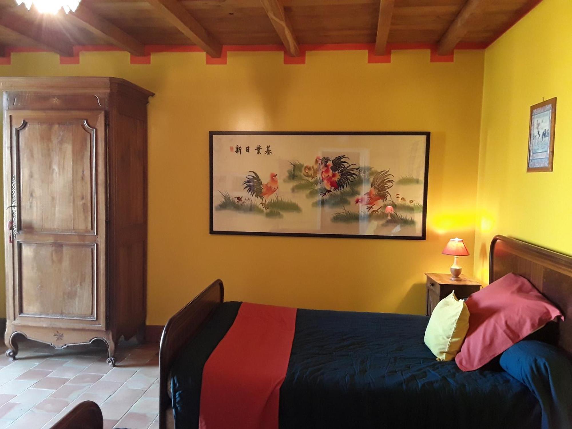 Bed and Breakfast Domaine Les Galards Le Garde Exteriér fotografie